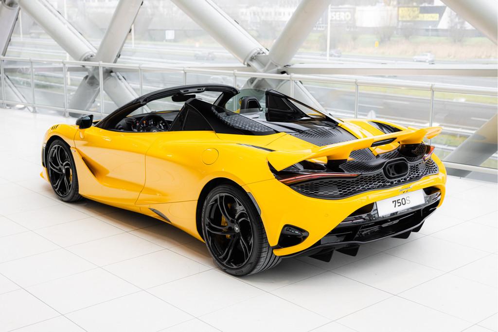 McLaren 750S Spider 4.0 V8 | Volcano Yellow | Electrochromic, Auto's, Automaat, Achterwielaandrijving, Gebruikt, Overige kleuren