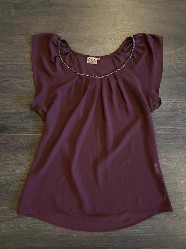 Only top - Maat: 38, Kleding | Dames, Tops, Zo goed als nieuw, Maat 38/40 (M), Zonder mouw, Ophalen of Verzenden
