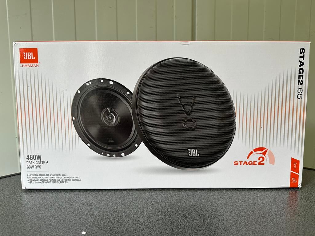 JBL STAGE2 GEN2 65 - Autospeakers - 16,5 cm, Auto diversen, Autospeakers, Ophalen of Verzenden, Zo goed als nieuw