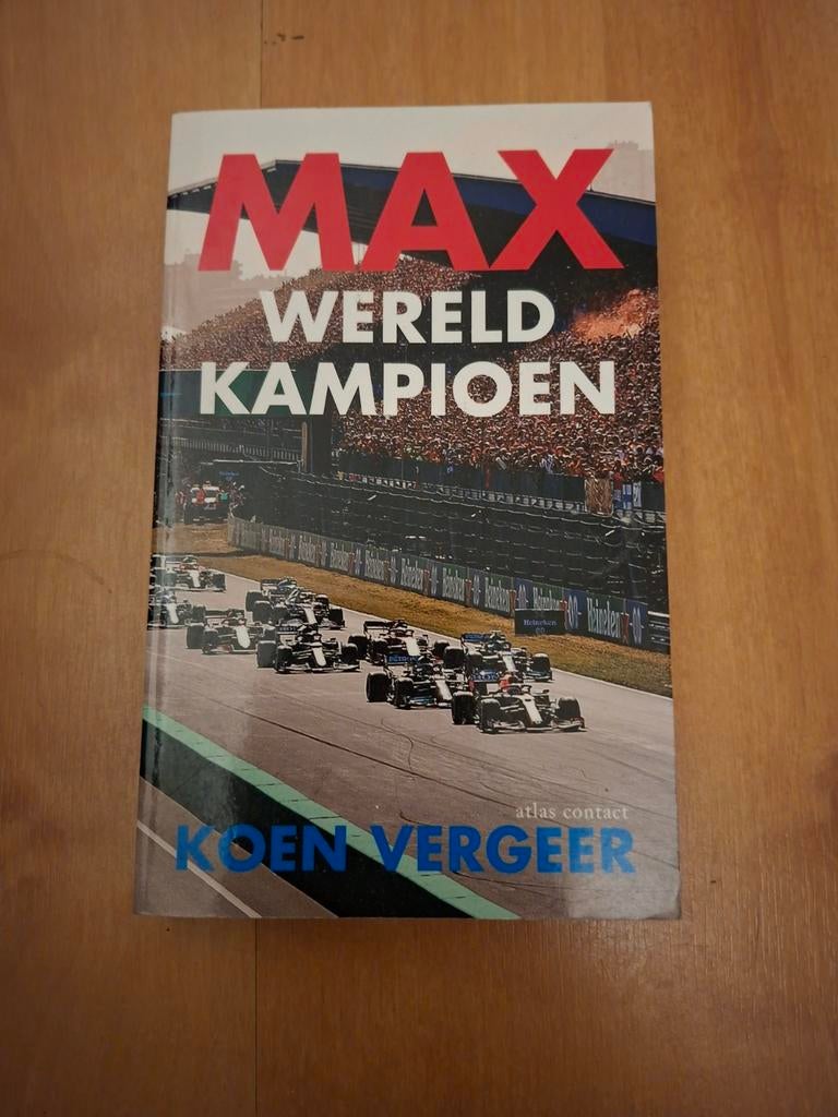 MAX Wereld Kampioen - Koen Vergeer (Boek), Ophalen of Verzenden, Zo goed als nieuw, Algemeen, Koen Vergeer