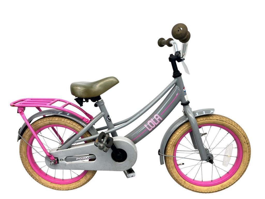 Meisjesfiets Popal Lola 16"/26cm/1ver - Garantie/Levering