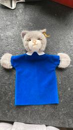 🐈Steiff handpop poes🐈, Ophalen of Verzenden, Zo goed als nieuw, Poes