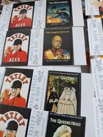 8 reclame lucifersmerken TETLEY  and SON ALES, Ophalen of Verzenden, Sigarenbandjes