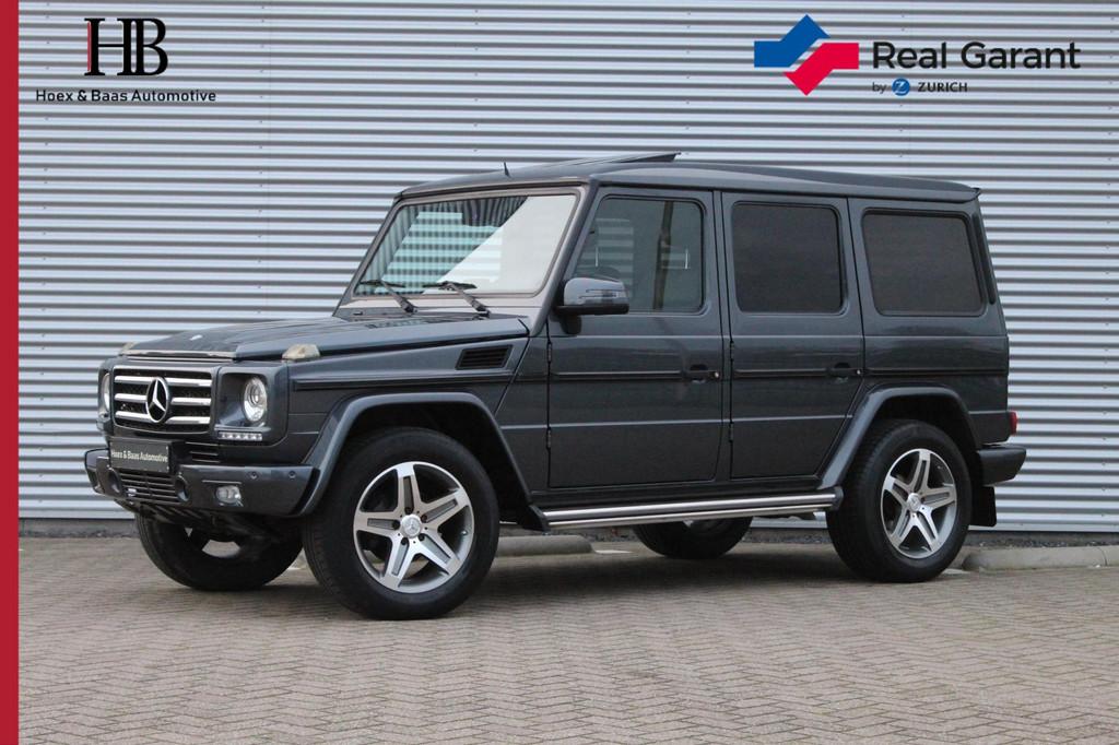 Mercedes G-klasse 350 Bluetec Schuifdak/Trekhaak/Distronic, Automaat, Euro 5, 313 €/maand, Gebruikt