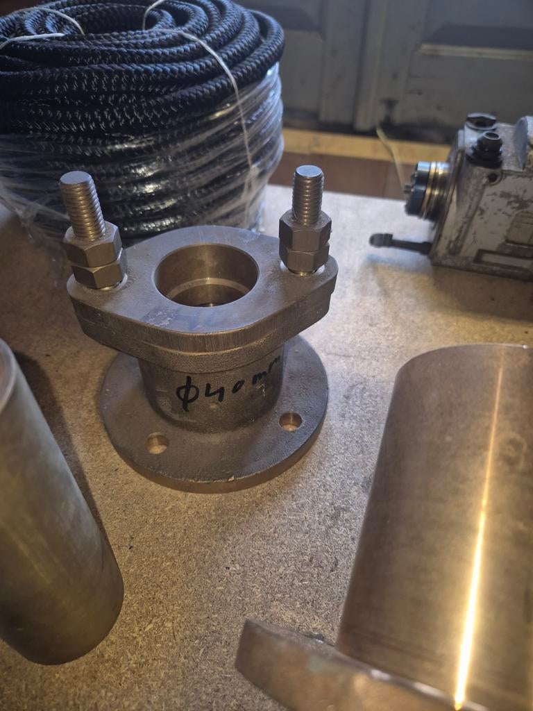 Schroefas lagers en gland, diverse maten, Watersport en Boten, Bootonderdelen, Ophalen of Verzenden, Motor en Techniek, Zeilboot of Motorboot