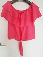 Tuniek tot 44/46 fuchsia, Kleding | Dames, Verzenden, Zo goed als nieuw, Roze, Korte mouw