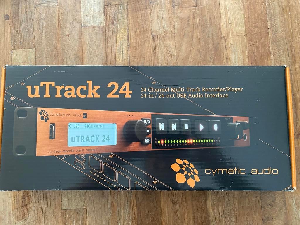 Cymatic Audio uTrack 24 - 24-kanaals Multi-Track Recorder/Pl, Muziek en Instrumenten, Ophalen of Verzenden, Zo goed als nieuw