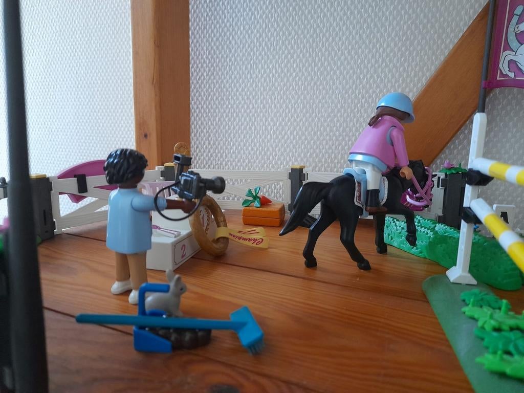 Playmobil Paardenmanege Set met Figuren en Accessoires, Ophalen of Verzenden