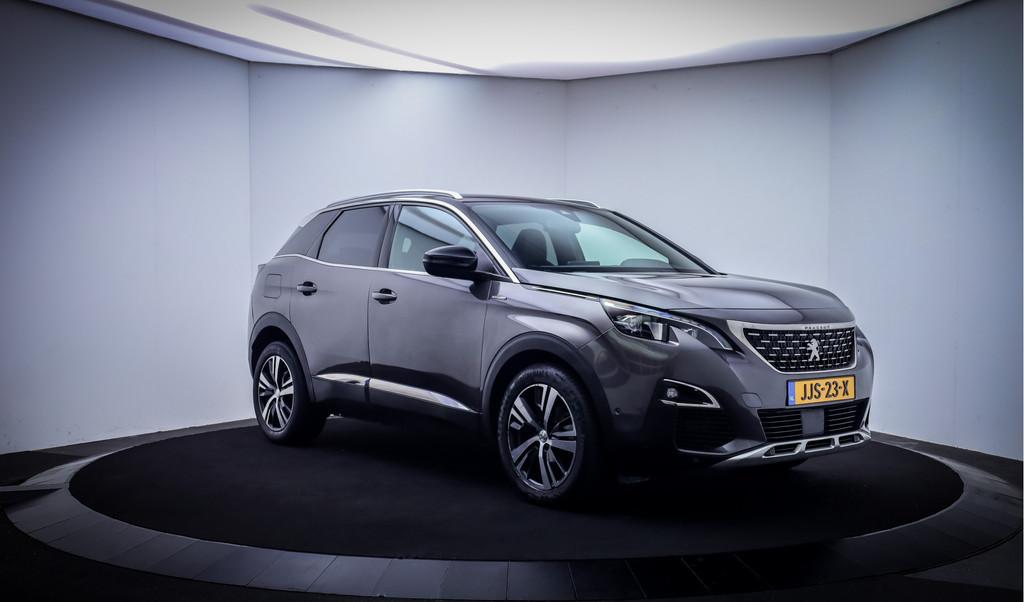Peugeot 3008 1.6T Aut. GT Line FULL LED | 360 CAM | CARPLAY, Parkeersensor, Gebruikt, Zwart, 4 cilinders
