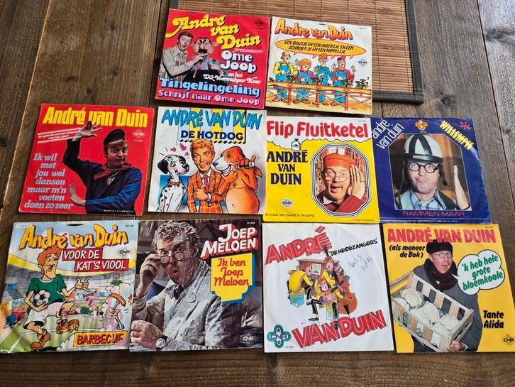 10 singles van Andre van Duin, Boeken, Tijdschriften en Kranten, Zo goed als nieuw, Ophalen of Verzenden