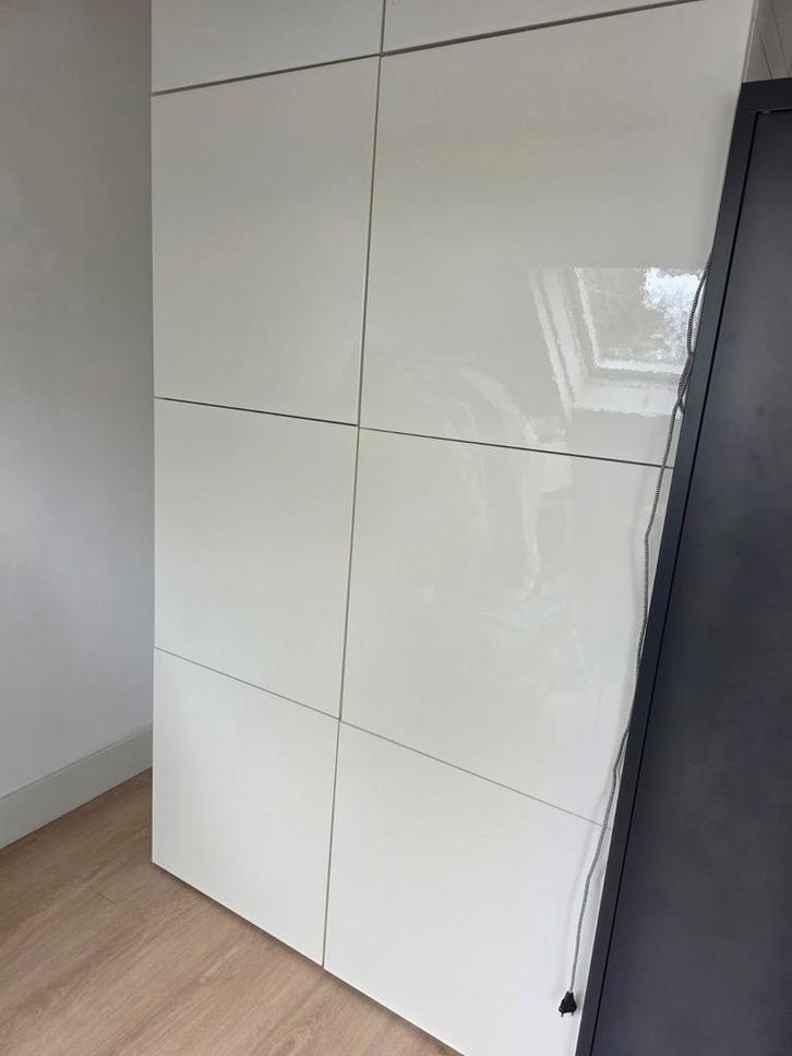 Ikea Besta Tofta kast 6 vakken met deurtjes wit, Huis en Inrichting, Kasten | Overige, Gebruikt, Ophalen
