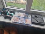 PS 4 met spellen, 3 controllers en een koptelefoon, Ophalen, Zo goed als nieuw, Met 3 controllers of meer, Original