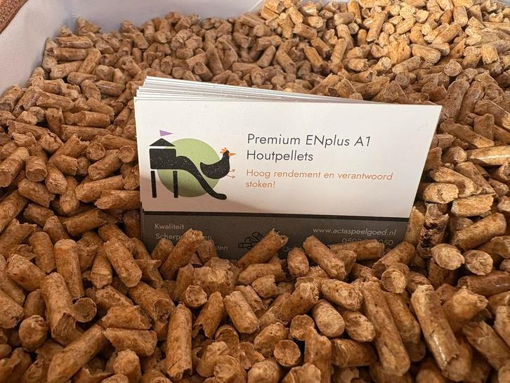 Piniera Witte Houtpellets Pellets EN+A1 scherpe prijs!, Tuin en Terras, Haardhout, Minder dan 3 m³, Ophalen of Verzenden