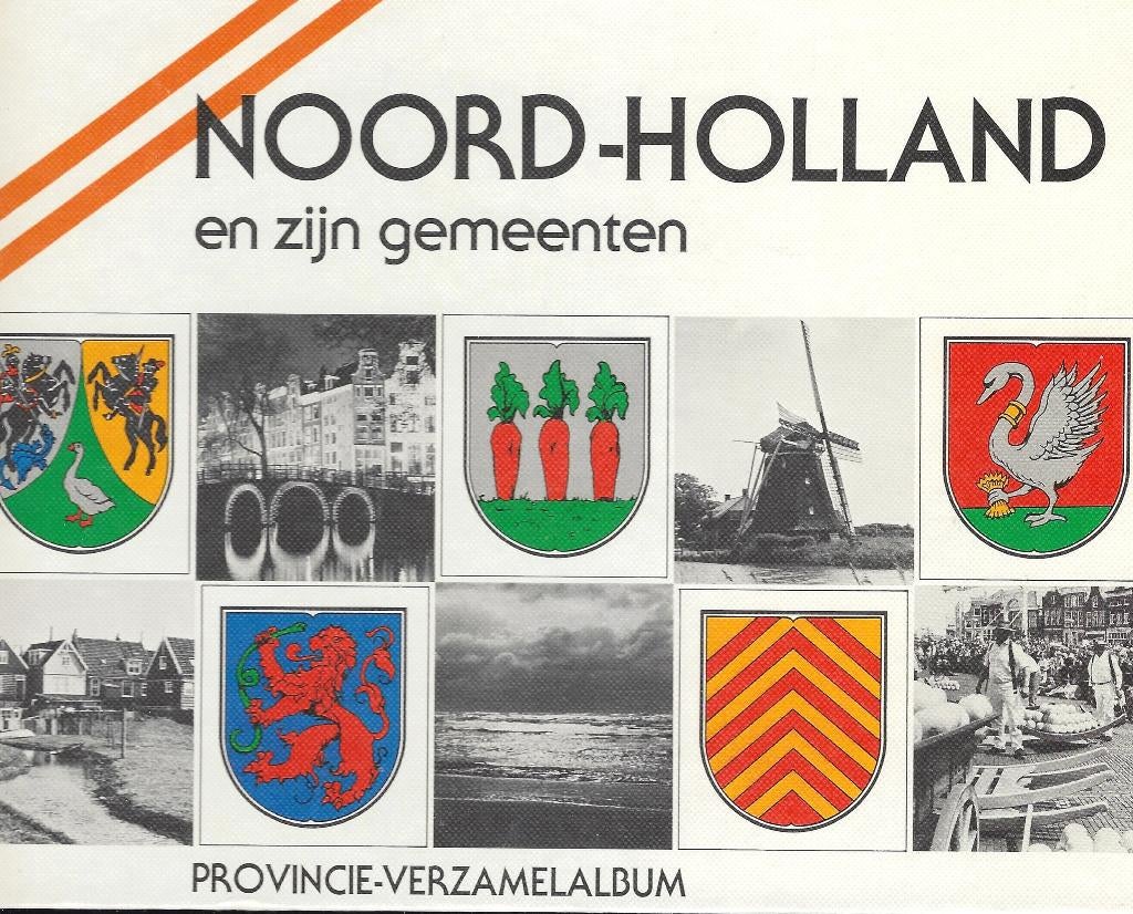 HERALDIEK NOORD-HOLLAND IN 144 FACETTEN VERZAMEL ALBUM, Ophalen of Verzenden, Zo goed als nieuw