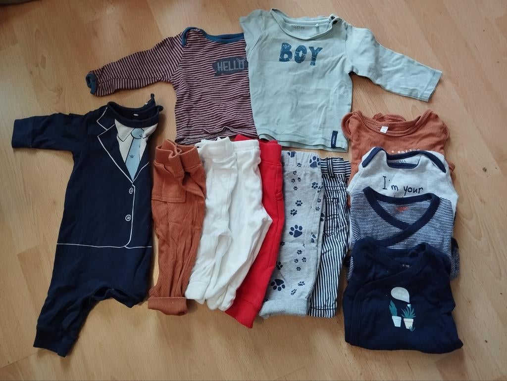 Maat 56 baby kledingset jongens goede staat, Ophalen of Verzenden, Zo goed als nieuw