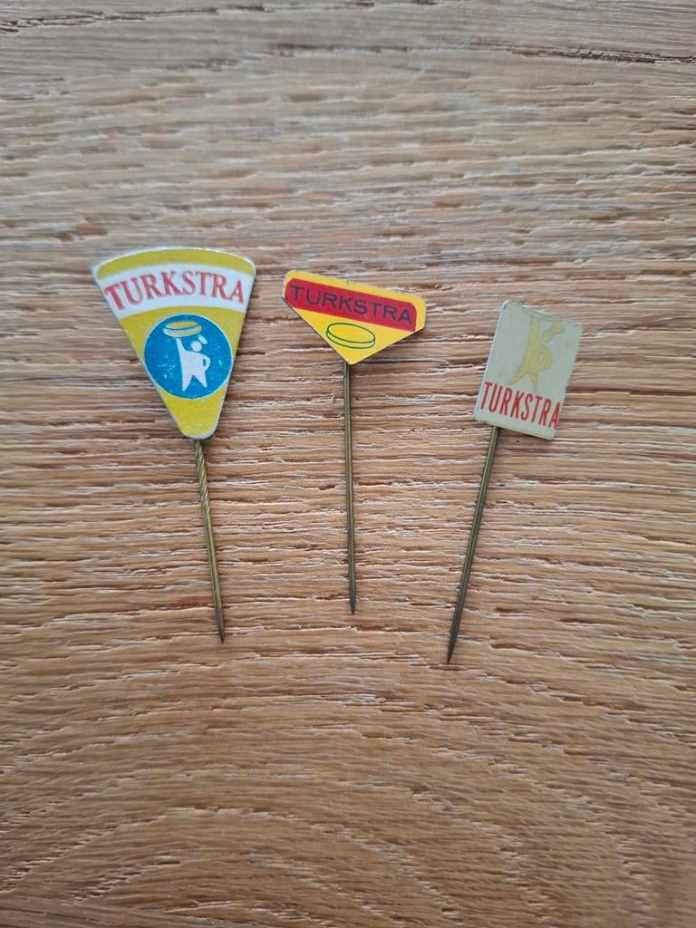 Vintage speldjes pins prikkers Turkstra jaren '60, Verzamelen, Ophalen of Verzenden, Gebruikt, Overige onderwerpen