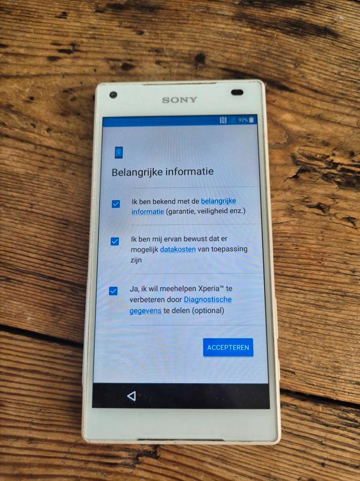 Sony Xperia Z5 Compact, Telecommunicatie, Mobiele telefoons | Sony, Gebruikt, Zonder abonnement, Zonder simlock, Klassiek of Candybar
