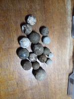 Lotje oude musketkogels - bodemvondsten, Ophalen of Verzenden, Gebruikt