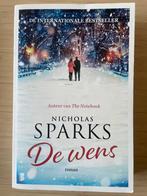 Nicholas Sparks - De wens (roman), Ophalen of Verzenden, Zo goed als nieuw