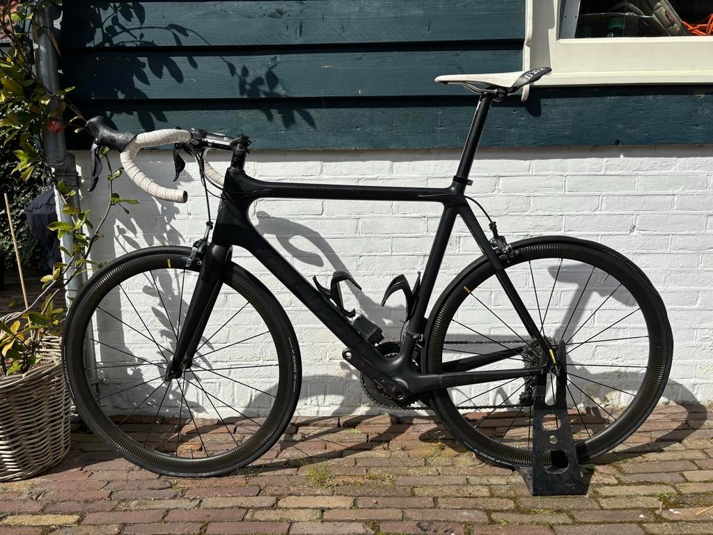 Jan Janssen Quadra racefiets - Carbon (maat 58), Overige merken, 28 inch, Gebruikt, Carbon