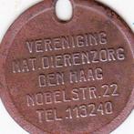 VEREENIGING NAT.  DIERENZORG  NOBELSTRAAT 22  DEN HAAG, Ophalen of Verzenden, Overige materialen