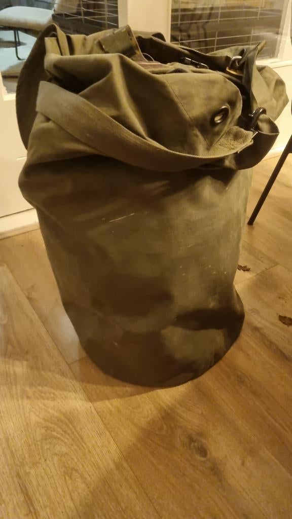 Leger plunjezak - Stevige militaire duffeltas, Verzamelen, Militaria | Algemeen, Ophalen of Verzenden, Landmacht, Overige gebieden
