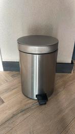 Brabantia pentaalemmer 3 liter, Ophalen of Verzenden, Zo goed als nieuw, Rvs, Minder dan 50 cm