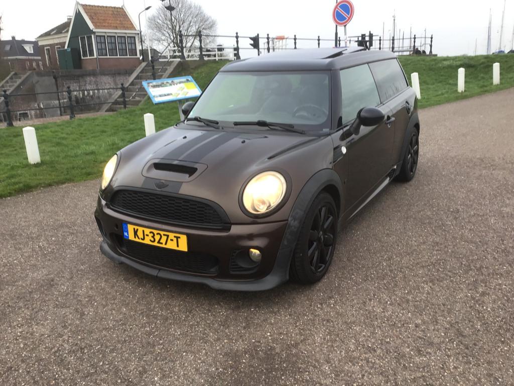 MINI Clubman 1.6 Cooper S Chili Bj2010/leer/179000km, Auto's, Mini, Bedrijf, Te koop, Clubman, ABS, Airbags, Airconditioning, Alarm