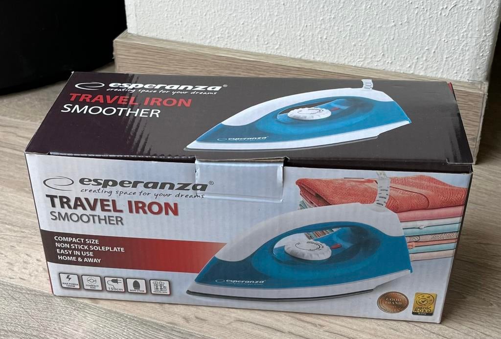 Reisstrijkijzer, Ophalen, Nieuw