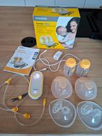 Medela Freestyle Handsfree elektrische kolfset met extra's, Ophalen of Verzenden, Gebruikt, Borstkolf