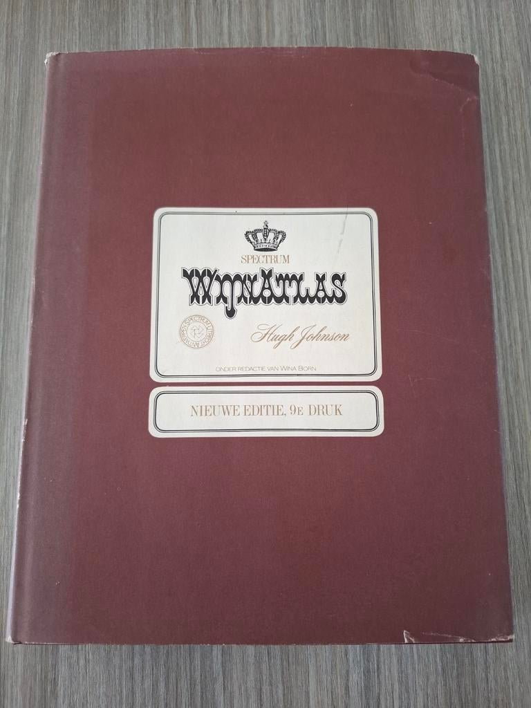 Wijnatlas, Ophalen of Verzenden, Zo goed als nieuw