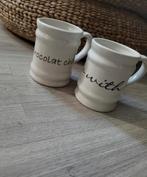 Riviera Maison Mokken Set chocolat, Ophalen of Verzenden, Gebruikt