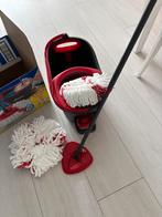 Vileda set met emmer en twee stuks franjemop, Ophalen of Verzenden, Dweilemmer, -bak, of -wagen