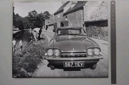 (302) Ford Consul Capri persfoto, Verzamelen, Ophalen of Verzenden, Overige onderwerpen
