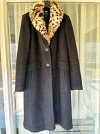 Mooie zwarte wollen dames jas te koop, Kleding | Dames, Jassen | Winter, Maat 38/40 (M), Zwart, Zo goed als nieuw, Comma