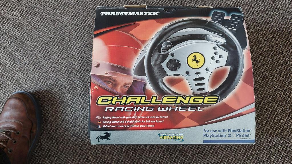 thrustmaster racing wheel voor ps 2, Ophalen, Zo goed als nieuw, Stuur of Pedalen, PlayStation 2