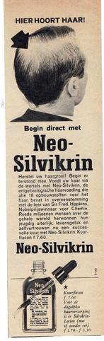 Begin direct met NEO-SILVIKRIN HAARVOEDING 1960, Verzenden, Zo goed als nieuw, Overige typen