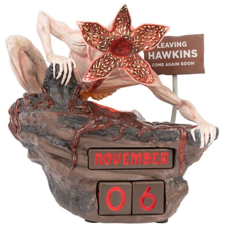 Stranger Things Demogorgon 3D Eeuwigdurende Kalender, Ophalen of Verzenden, Nieuw, Film, Gebruiksvoorwerp