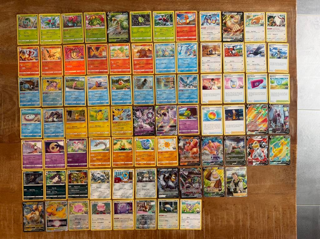 Grote Pokémon Go Kaartencollectie, Ophalen of Verzenden, Zo goed als nieuw, Meerdere kaarten, Foil