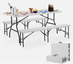 Biertafel Statafel biertafels bierbanken GRATIS BEZORGD!, Campingtafel, Verzenden, Nieuw, Nvt