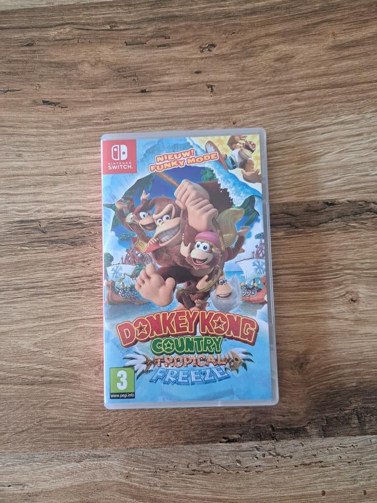 Donkey Kong Country Tropical Freeze Nintendo Switch, Spelcomputers en Games, Avontuur en Actie, 2 spelers, Ophalen of Verzenden