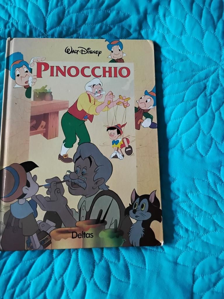 Walt Disney Pinocchio boek - 1993  bieden, Boeken, Ophalen of Verzenden, Gelezen, Walt Disney, Sprookjes
