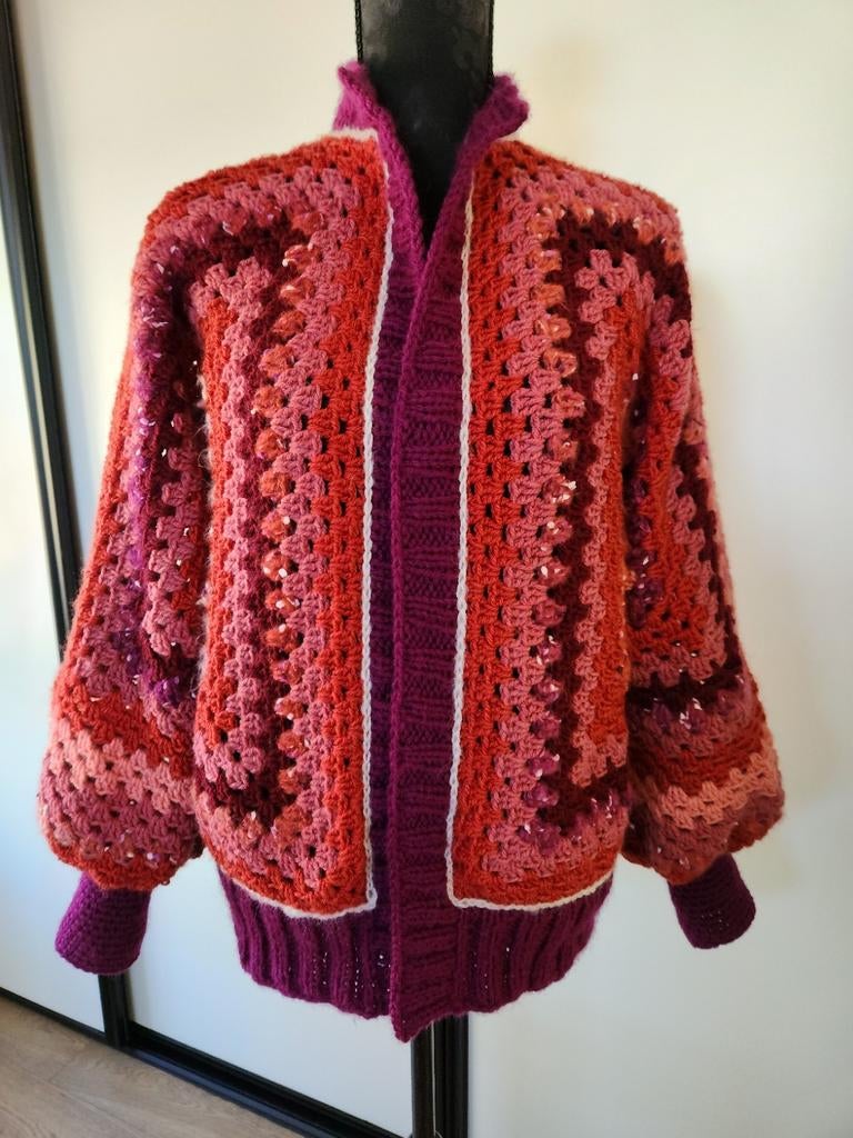 Dames hexagon vest, Maat 46/48 (XL) of groter, Nieuw, Ophalen of Verzenden, Handgemaakt