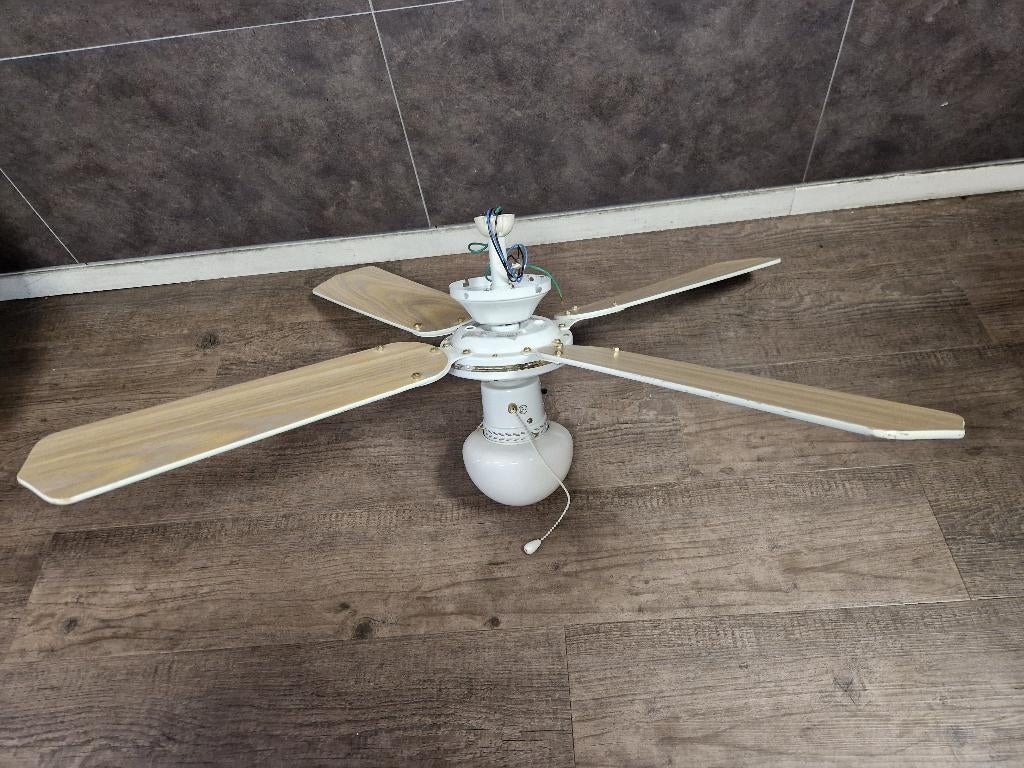 Breston plafondventilator met lamp, Ophalen, -, -, Zo goed als nieuw