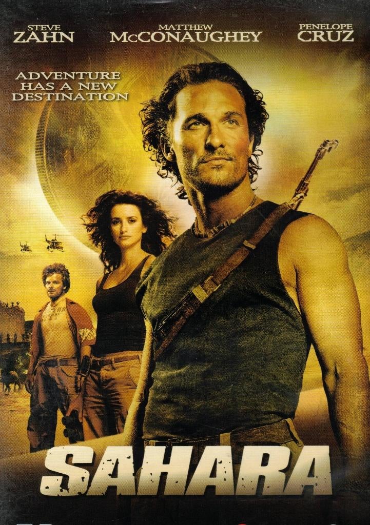 Sahara - Breck Eisner ( Penelope Cruz ), Vanaf 12 jaar, Ophalen of Verzenden, Zo goed als nieuw