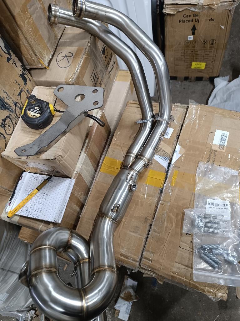 Uitlaat modificatie voor Yamaha MT07 FZ07 XSR700 2014-2023, Ophalen of Verzenden, Nieuw
