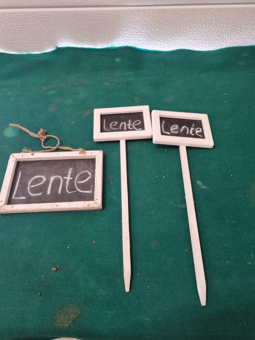 Tuin planten bordjes krijtborden, Ophalen of Verzenden, 'T Olde Gre-j, Info@toldegrej.nl, Endepoelstraat 20f Didam