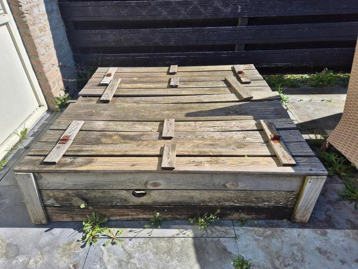 Gratis zandbak voor de handige klusser, Kinderen en Baby's, Speelgoed | Buiten | Zandbakken, Gebruikt, Ophalen