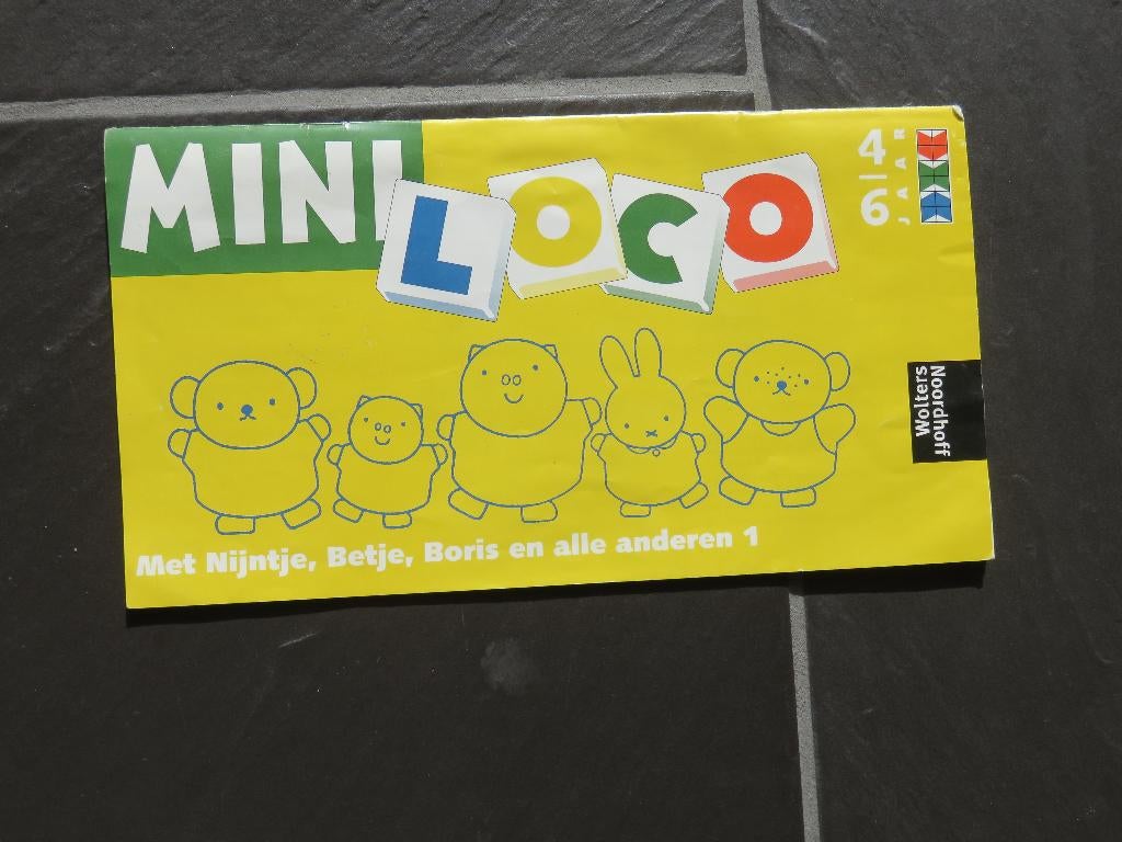 Mini loco boekje Nijntje en de anderen 1. Netjes, Ophalen of Verzenden, Gebruikt, Puzzelen