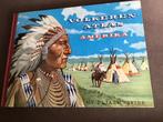 Volkeren-Atlas Amerika met stickers., Gelezen, Overige atlassen, Overige gebieden, Ophalen of Verzenden